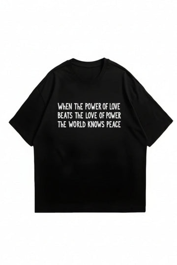 POWER OF LOVE OVERSIZE TEE